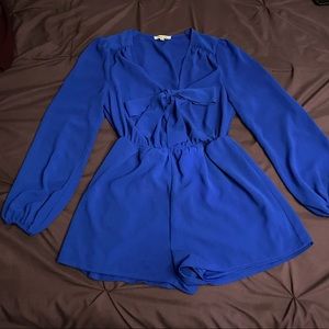 Blue Romper